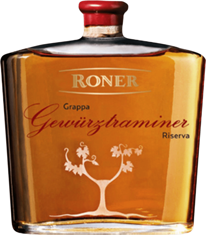 Envio grátis | Aguardente Grappa Roner Reserva Itália Gewürztraminer 70 cl