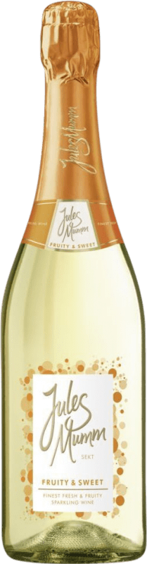 Free Shipping | White sparkling Jules Mumm Fruity & Sweet Sekt Sweet Germany 75 cl