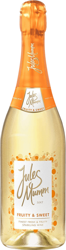 Бесплатная доставка | Белое игристое Jules Mumm Fruity & Sweet Sekt сладкий Германия 75 cl