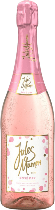 Free Shipping | Rosé sparkling Jules Mumm Rosé Dry Sekt Dry Germany 75 cl