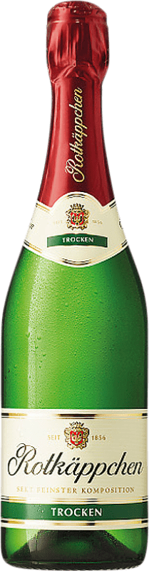 Envoi gratuit | Blanc mousseux Rotkäppchen Mumm Sekt Sec Allemagne 75 cl