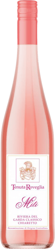 Envio grátis | Vinho Rosé Roveglia Miti Clássico D.O.C. Chiaretto Riviera del Garda Itália Barbera, Marzemino, Groppello 75 cl
