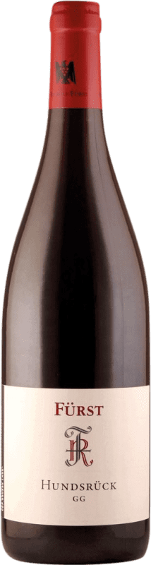 Бесплатная доставка | Красное вино Rudolf Fürst Hundsrück V.D.P. Grosses Gewächs GG Franken Германия Pinot Black 75 cl