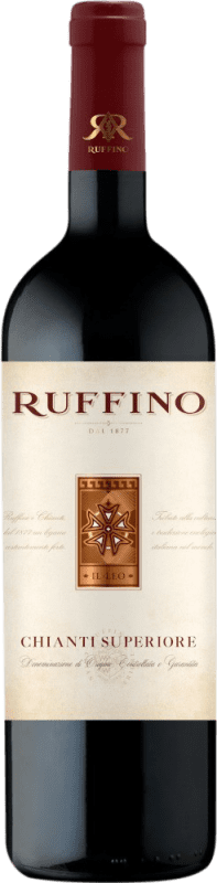 Бесплатная доставка | Красное вино Ruffino Il Leo Superiore D.O.C.G. Chianti Италия Merlot, Cabernet Sauvignon, Sangiovese 75 cl