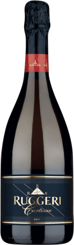 Free Shipping | White sparkling Ruggeri Brut D.O.C.G. Prosecco di Valdobbiadene Superiore di Cartizze Venecia Italy Glera 75 cl