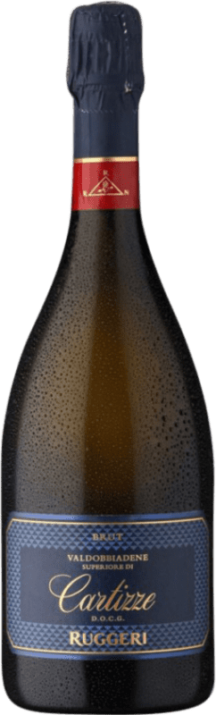 23,95 € | Белое игристое Ruggeri брют D.O.C.G. Prosecco di Valdobbiadene Superiore di Cartizze Venecia Италия Glera 75 cl