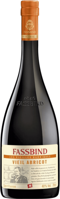 Envoi gratuit | Eau-de-vie S. Fassbind Les Vieilles Barriques Vieil Abricot Suisse 70 cl