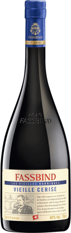 Envio grátis | Aguardente Orujo S. Fassbind Les Vieilles Barriques Vieille Cerise Suíça 70 cl