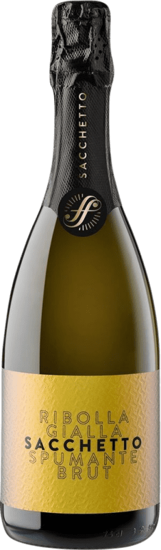16,95 € Envío gratis | Espumoso Blanco Sacchetto I.G.T. Friuli - Venezia Giulia