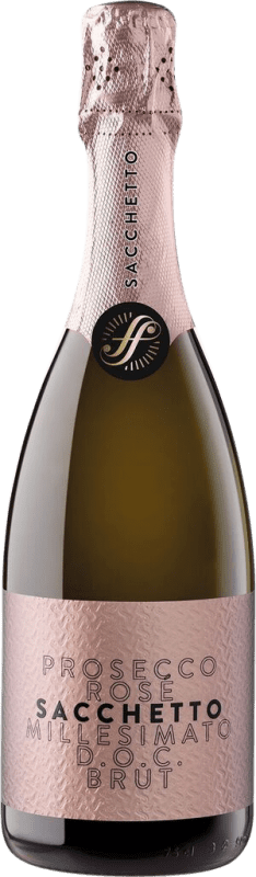 19,95 € Envoi gratuit | Vin Mousseux Rosé Sacchetto Brut Rosé I.G.T. Venezia