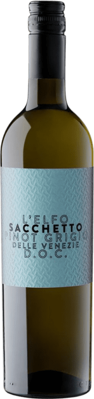 8,95 € | 白ワイン Sacchetto L'Elfo I.G.T. Delle Venezie Venecia イタリア Pinot Gris — ピノ・グリ 75 cl
