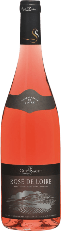 12,95 € Spedizione Gratuita | Vino Rosato Saget La Perrière Guy de Loire Rosé — Rosato