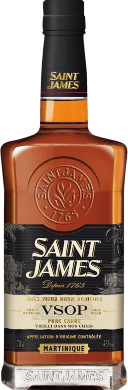 37,95 € | Rhum Plantations Saint James VSOP Martinique 70 cl