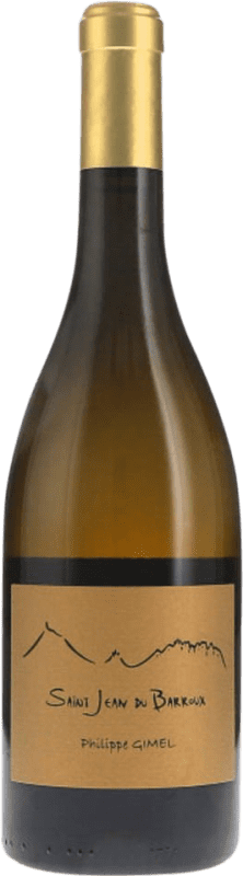 Envoi gratuit | Vin blanc Saint Jean du Barroux A.O.C. Montagne Saint-Émilion Rhône France Grenache Blanc, Bourboulenc, Clairette Blanche 75 cl