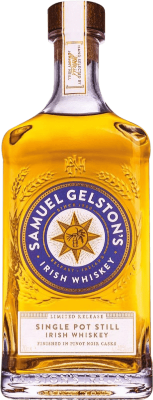 免费送货 | 威士忌单一麦芽威士忌 Samuel Gelston's 爱尔兰 70 cl