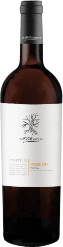 Kostenloser Versand | Rotwein San Marzano I Tratturi I.G.T. Puglia Apulien Italien Primitivo 75 cl