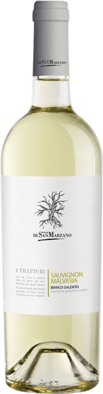 10,95 € Spedizione Gratuita | Vino bianco San Marzano I Tratturi Bianco I.G.T. Salento