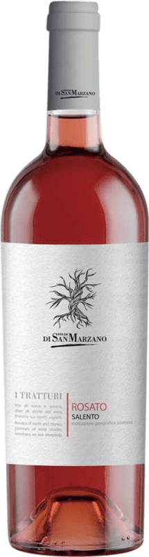 Kostenloser Versand | Rosé-Wein San Marzano I Tratturi Rosato I.G.T. Salento Italien Negroamaro 75 cl