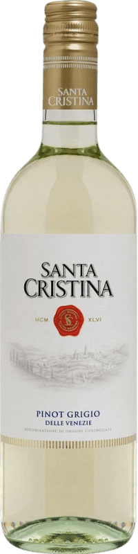 Бесплатная доставка | Белое вино Santa Cristina I.G.T. Delle Venezie Venecia Италия Pinot Grey 75 cl