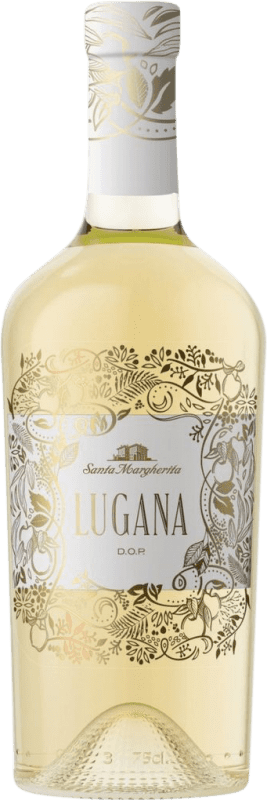 Бесплатная доставка | Белое вино Santa Margherita Turbiana D.O.C. Lugana Ломбардии Италия 75 cl