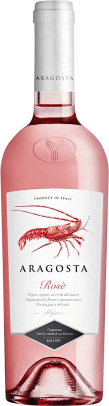 Kostenloser Versand | Roséwein Santa Maria di Palma Aragosta Rosé Cerdeña Italien Cabernet Sauvignon, Cannonau, Cagnulari 75 cl Kostenloser Versand | Roséwein Santa Maria di Palma Aragosta Rosé Cerdeña Italien Cabernet Sauvignon, Cannonau, Cagnulari 75 cl