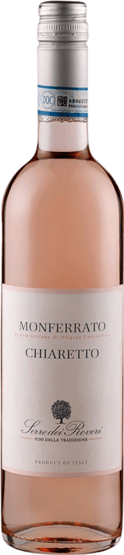 Kostenloser Versand | Rosé-Wein Sartirano Serre dei Roveri Chiaretto D.O.C. Monferrato Piemont Italien Barbera 75 cl