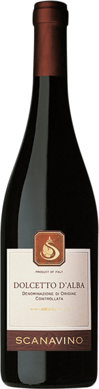 Бесплатная доставка | Красное вино Scanavino D.O.C.G. Dolcetto d'Alba Пьемонте Италия Dolcetto 75 cl