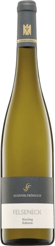 Envoi gratuit | Vin blanc Schafer-Frohlich Bockenauer Felseneck Kabinett Q.b.A. Nahe Nahe Allemagne Riesling 75 cl Sans Alcool