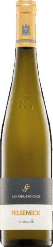 Free Shipping | White wine Schäfer-Fröhlich Bockenauer Felseneck V.D.P. Grosses Gewächs GG Nahe Germany Riesling 75 cl