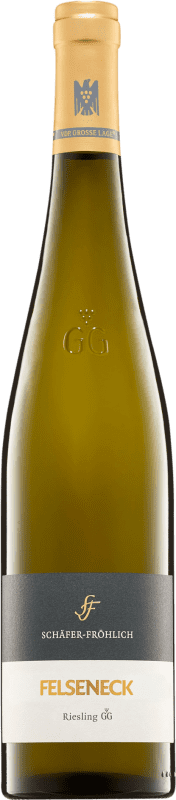 Envío gratis | Vino Blanco Schäfer-Fröhlich Bockenauer Felseneck VDP Grosses Gewächs GG — Grand Cru Q.b.A. Nahe Nahe Alemania Riesling 75 cl