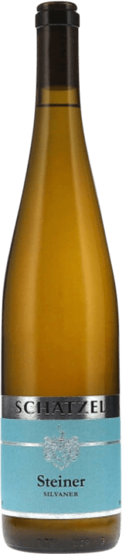 送料無料 | 白ワイン Schätzel Steiner Q.b.A. Rheinhessen Rheinhessen ドイツ Silvaner — ジルヴァーナー 75 cl
