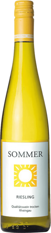 Envio grátis | Vinho Branco Schloss Vollrads Sommer SV Trocken — Seco Q.b.A. Rheingau Rheingau Alemanha Riesling 75 cl