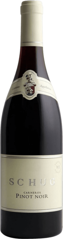 Free Shipping | Red wine Schug Carneros I.G. California California United States Pinot Black 75 cl