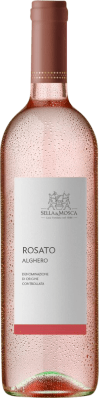 Free Shipping | Rosé wine Sella e Mosca Rosato D.O.C. Alghero Italy Sangiovese 75 cl