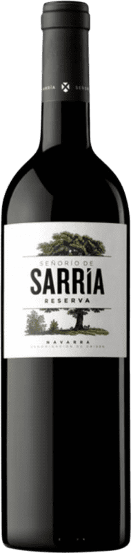 Бесплатная доставка | Красное вино Señorío de Sarría Резерв D.O. Navarra Наварра Испания Cabernet Sauvignon, Graciano 75 cl