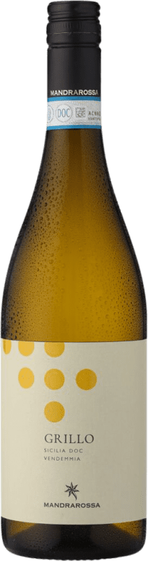 10,95 € | Vino Blanco Mandrarossa Costadune D.O.C. Sicilia Sicilia Italia Grillo 75 cl