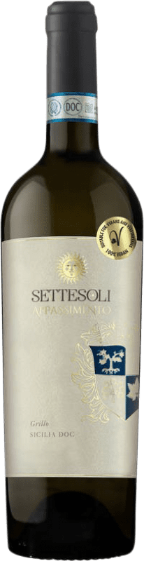 10,95 € Envoi gratuit | Vin blanc Settesoli Appassimento D.O.C. Sicilia