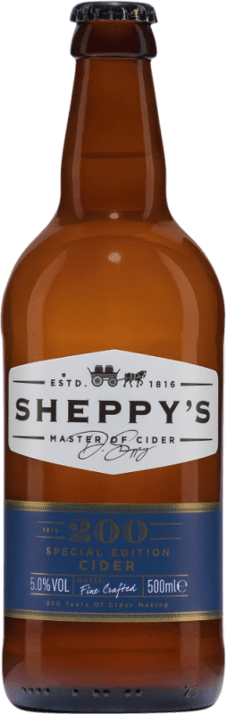 Бесплатная доставка | Сидр Sheppy's 200 Years Special Edition Apple Somerset Объединенное Королевство бутылка Medium 50 cl