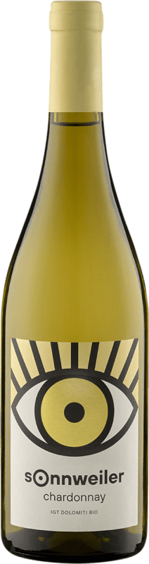 Envoi gratuit | Vin blanc Sonnweiler I.G.T. Vigneti delle Dolomiti Tirol del Sur Italie Chardonnay 75 cl