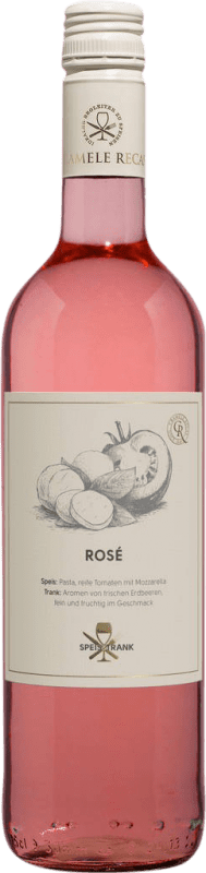 Kostenloser Versand | Rosé-Wein Speis & Trank Recas Rosé Rumänien Merlot, Syrah, Cabernet Sauvignon, Cabernet Franc, Fetească Neagră, Băbească Neagră 75 cl