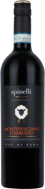 Бесплатная доставка | Красное вино Tenute Spinelli Val di Mara D.O.C. Montepulciano d'Abruzzo Абруцци Италия Montepulciano 75 cl