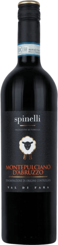 8,95 € Envío gratis | Vino tinto Tenute Spinelli Val di Mara D.O.C. Montepulciano d'Abruzzo