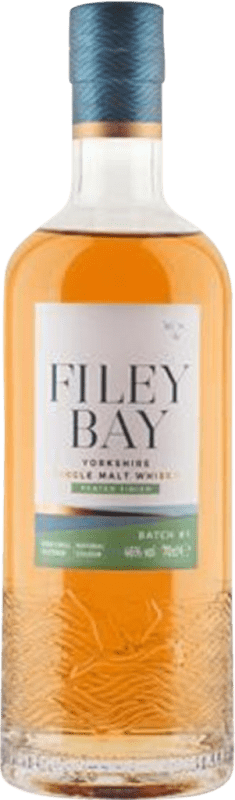 88,95 € | Single Malt Whisky Spirit of Yorkshire Filey Bay Peated Finish Batch Yorkshire Royaume-Uni 70 cl