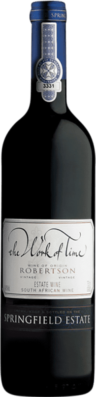 Free Shipping | Red wine Springfield The Work of Time Bordeaux Blend I.G. Robertson Robertson Valley South Africa Merlot, Cabernet Sauvignon, Cabernet Franc 75 cl