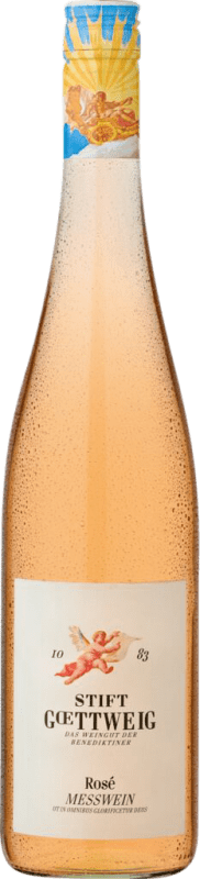 Envio grátis | Vinho rosé Stift Göttweig Messwein Rosé Seco I.G. Niederösterreich Niederösterreich Áustria Pinot Preto, Nebbiolo 75 cl