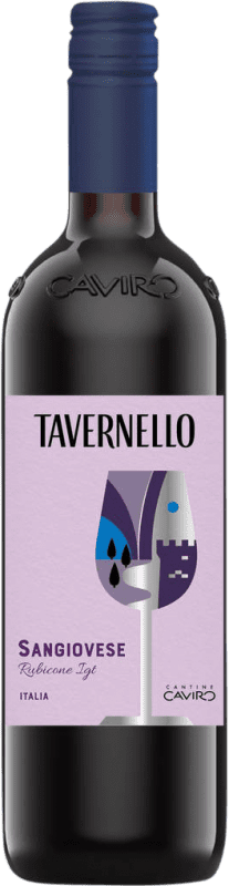 5,95 € Envío gratis | Vino tinto Tavernello I.G.T. Rubicone