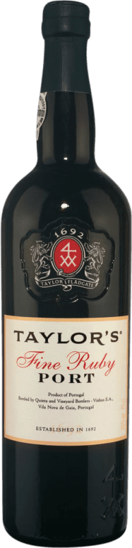 22,95 € Free Shipping | Fortified wine Taylor's Fine Ruby I.G. Porto