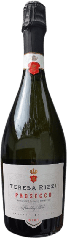 Envio grátis | Espumante branco Teresa Rizzi Spumante Brut D.O.C. Prosecco Friuli-Venezia Giulia Itália Glera 75 cl