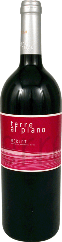 9,95 € | Красное вино Terre al Piano I.G.T. Veneto Венето Италия Merlot — Мерло 1 L