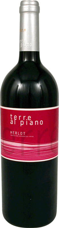 Kostenloser Versand | Rotwein Terre al Piano I.G.T. Veneto Venetien Italien Merlot 1 L